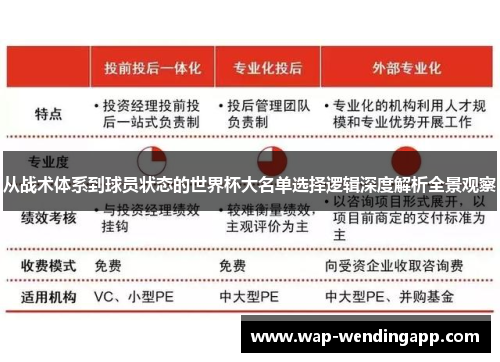 从战术体系到球员状态的世界杯大名单选择逻辑深度解析全景观察 从战术体系到球员状态的世界杯大名单选择逻辑深度解析全景观察